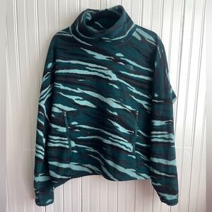 Women’s The North Face Glacier Funnel-Neck Pullover Fleece Size L